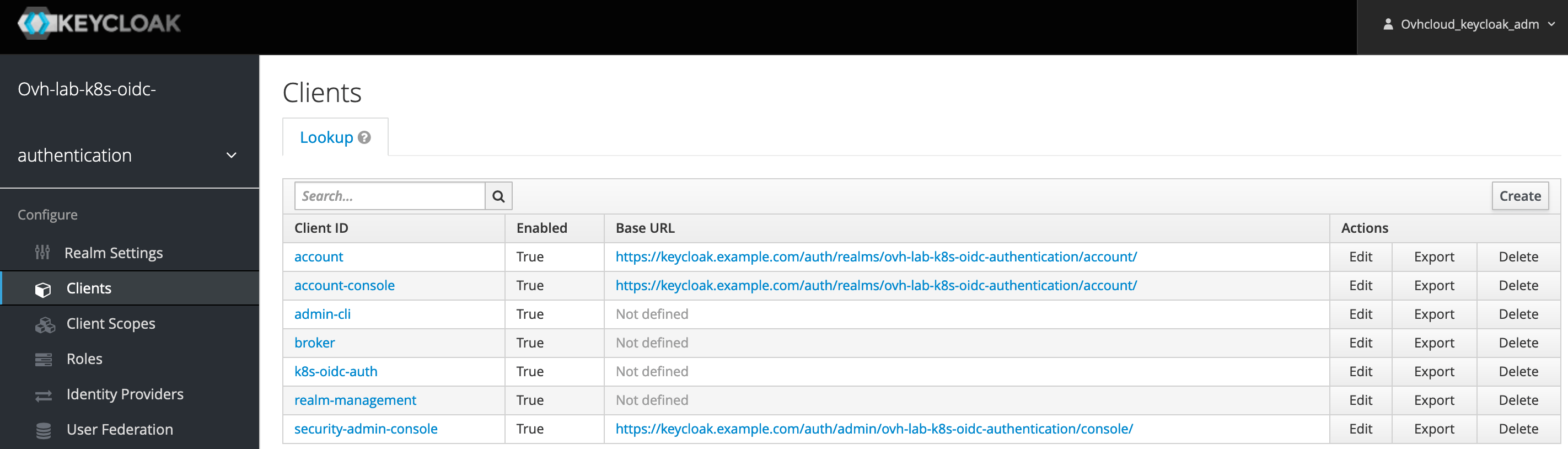 Installing Keycloak, an OIDC Provider, on OVHcloud Managed
