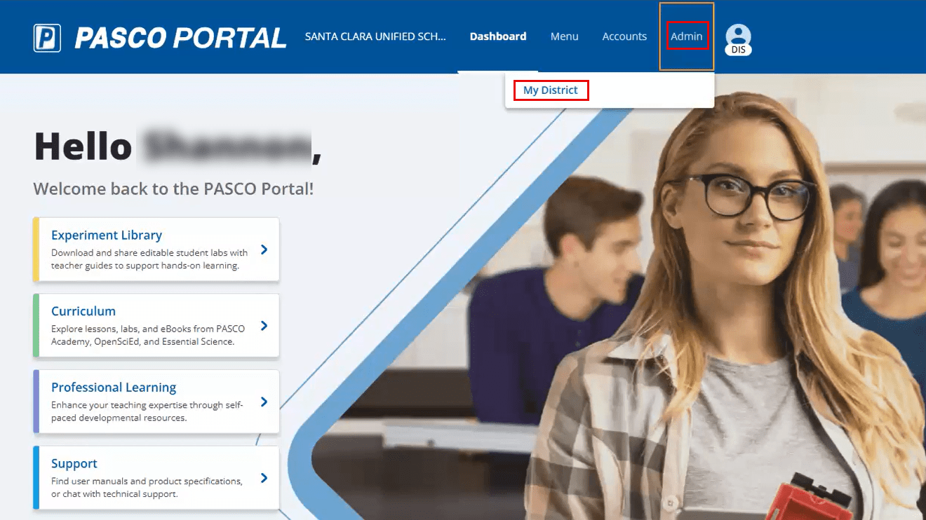 Clever PASCO Portal® Help