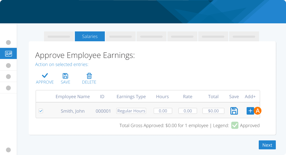 Release and pay out vacation balances · Customer SelfService