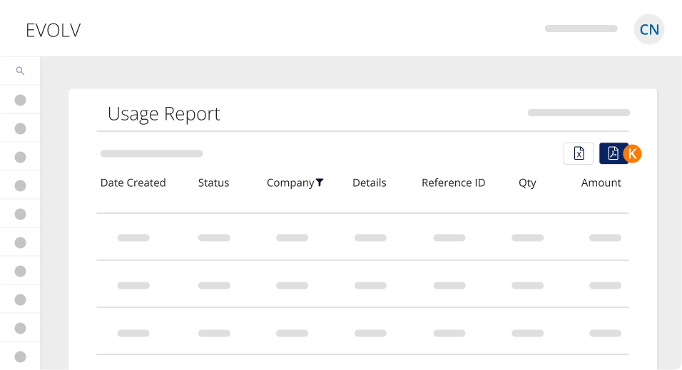 Evolv Invoicing Enhancements · Customer SelfService