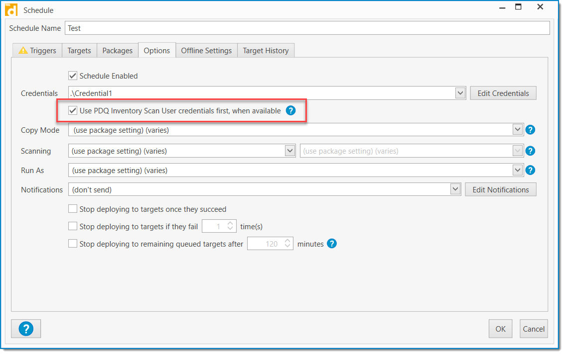 Adding and Using Multiple Credentials in PDQ PDQ Deploy & Inventory
