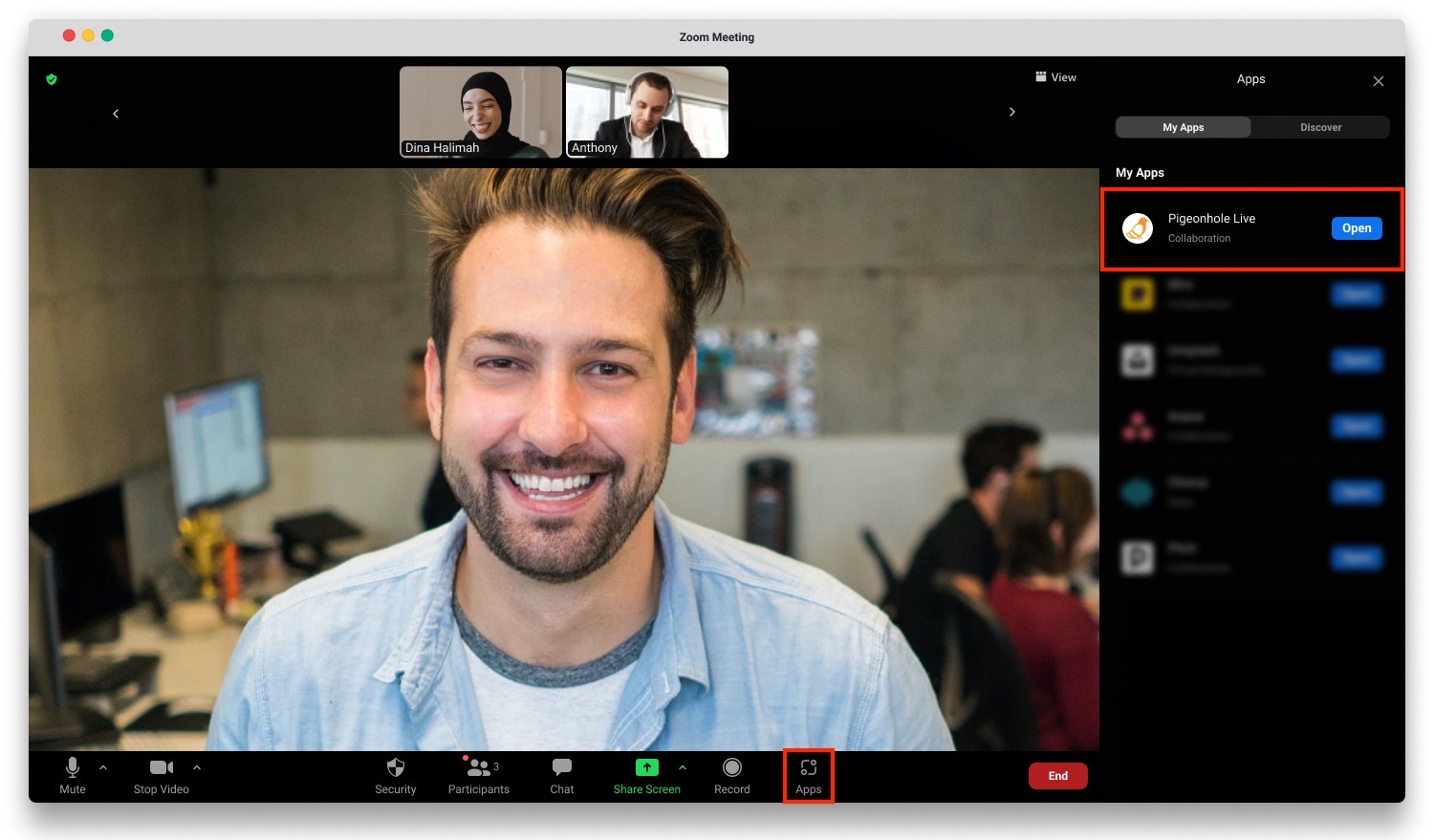 Using Layers Mode for Zoom in Q&A Sessions Help Centre