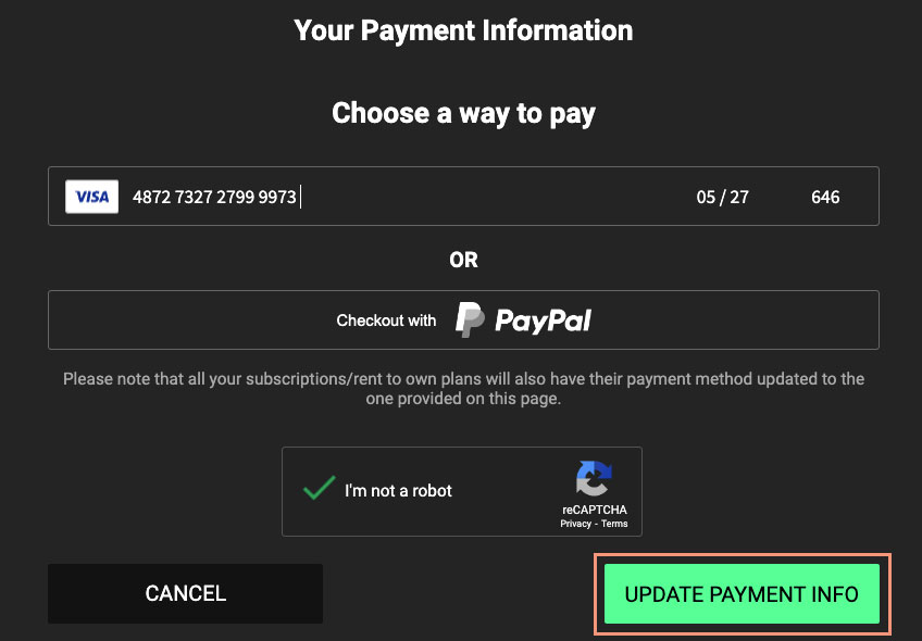 Can I change my payment method? Plugin Boutique