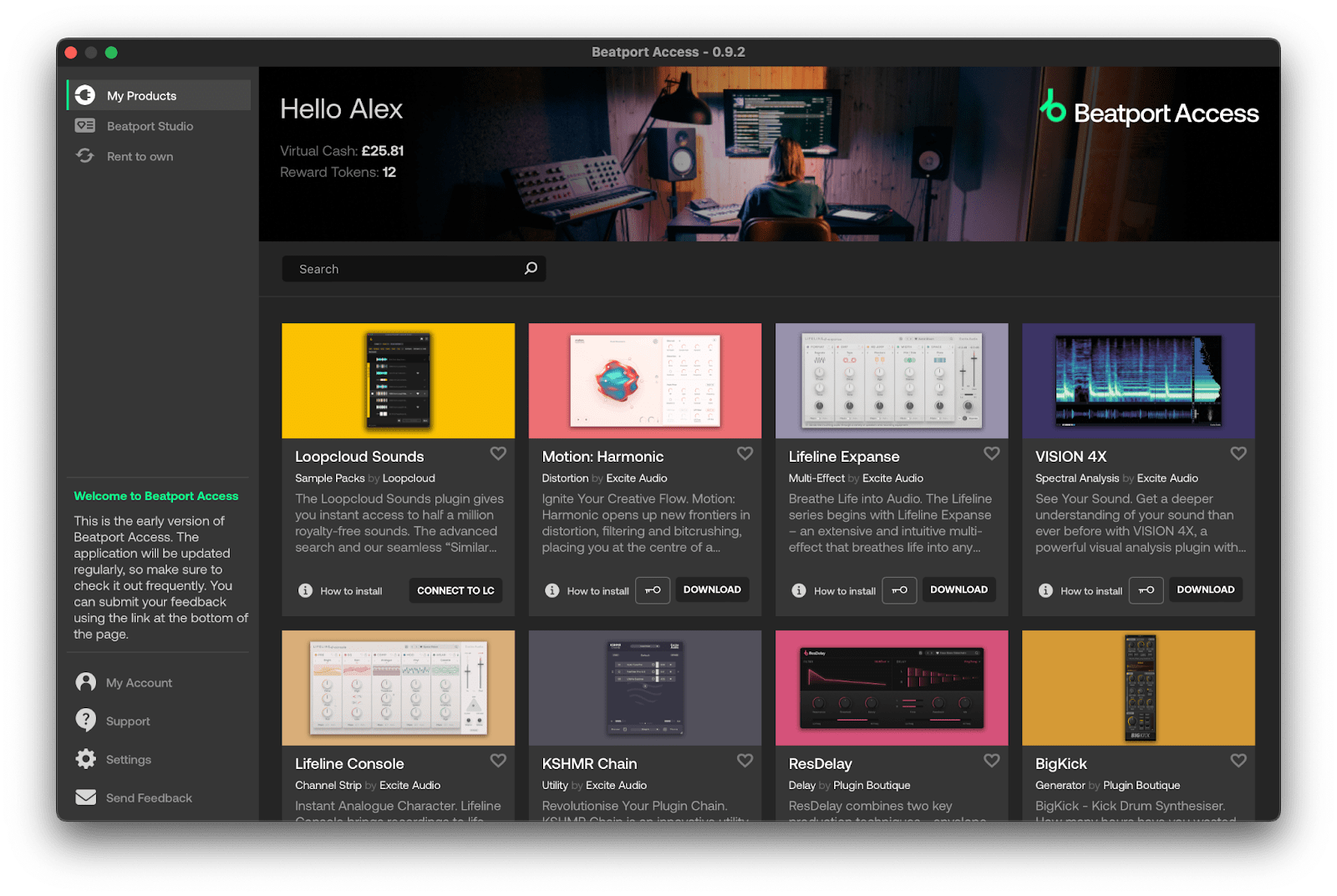 How does Beatport Studio work