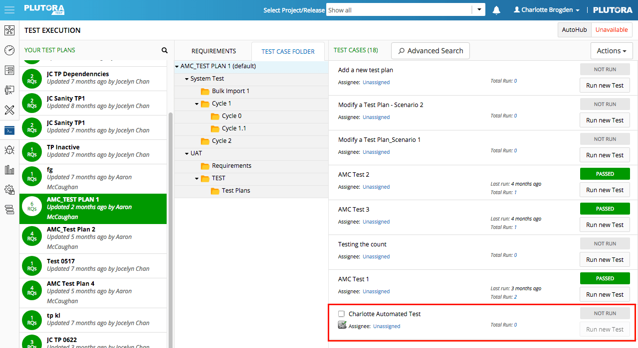 Execute An Automated Test Case Plutora Knowledge Base