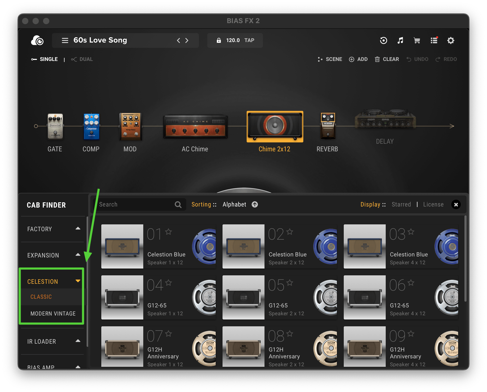 Celestion Pack – Help Center