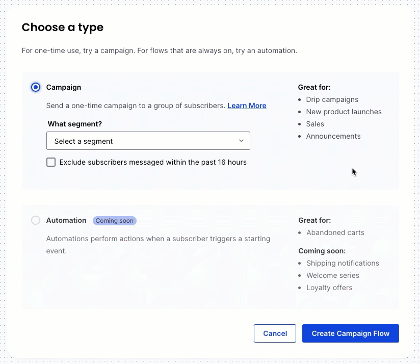Create an Interactive Campaign Postscript