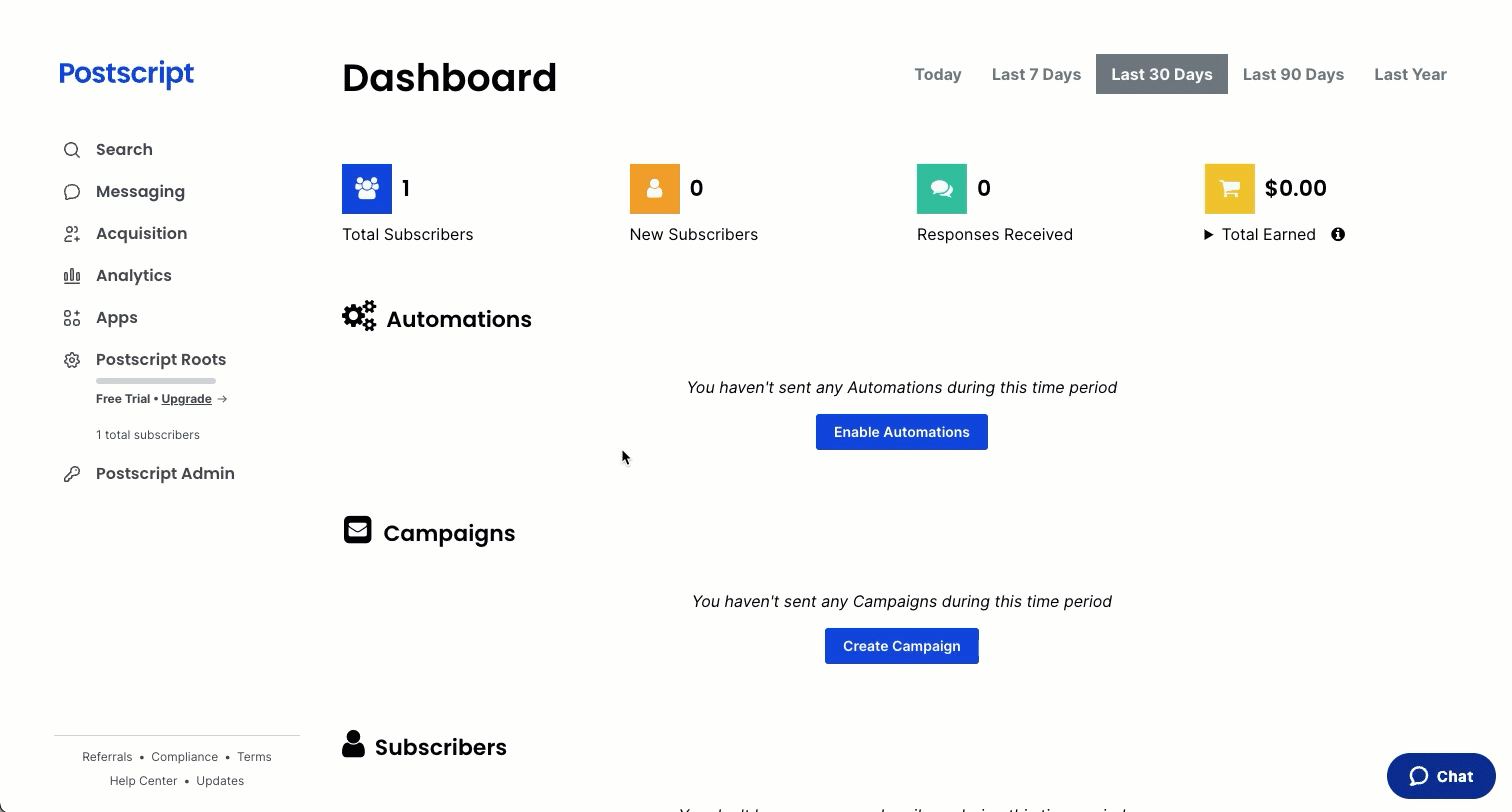 Create an Interactive Campaign Postscript