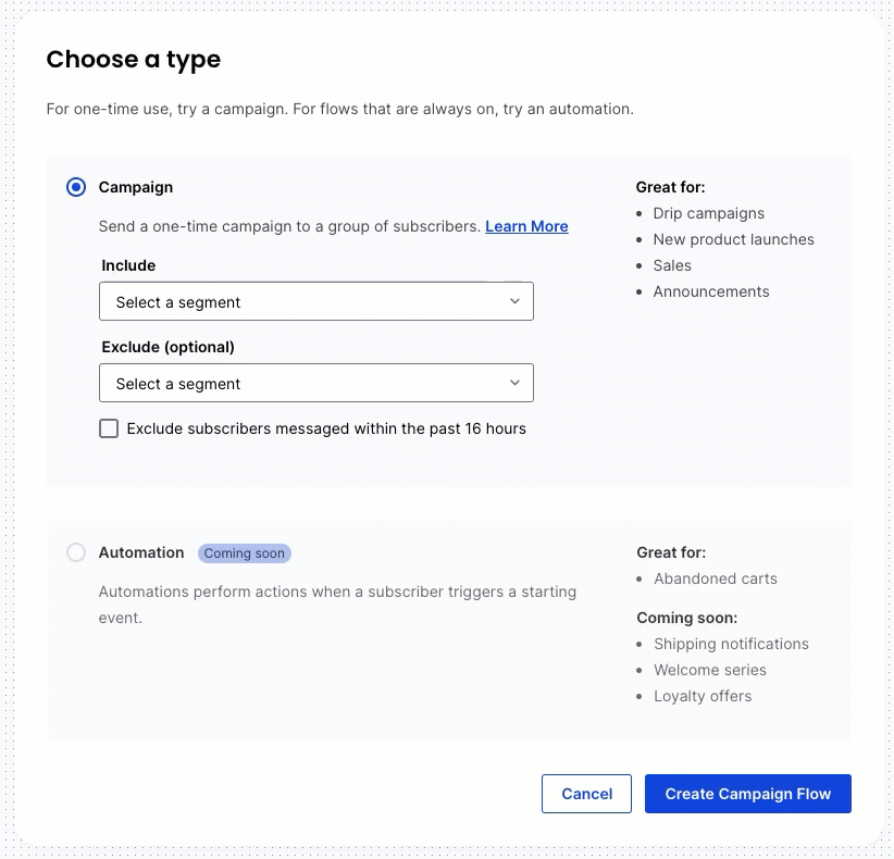 Create a Targeted FollowUp Campaign Postscript