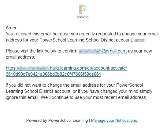 How do I change my primary email address? PowerSchool Community