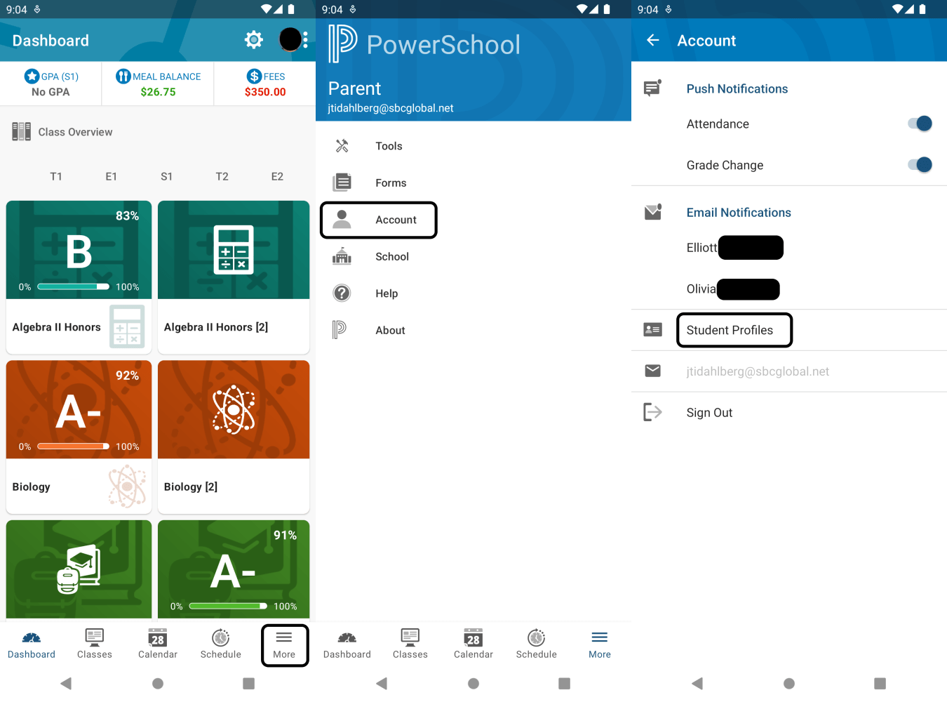 How to change a profile picture on the Mobile App PowerSchool Community(04)