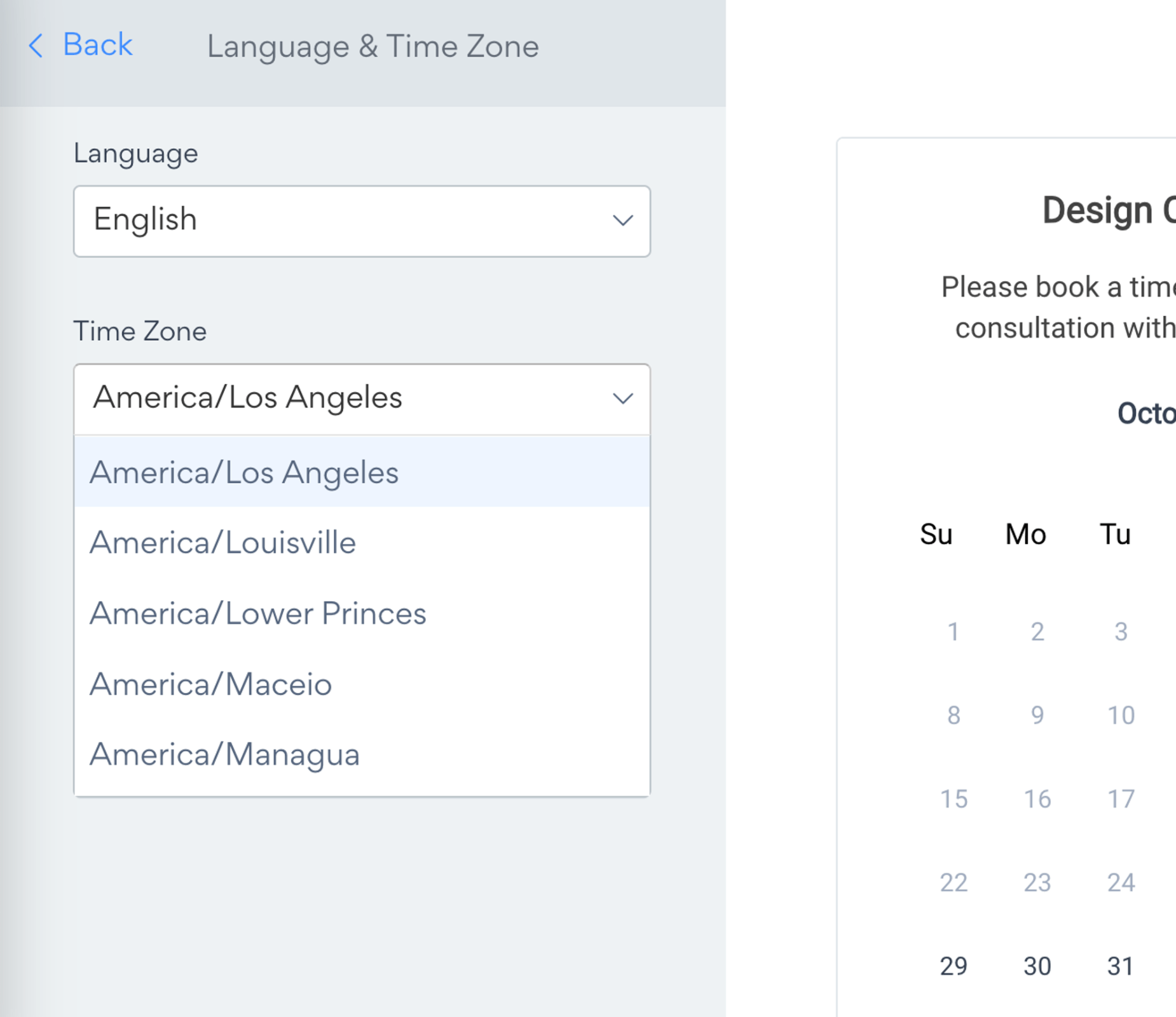 Setting Up and Viewing Time Zones in POWR Appointments POWR