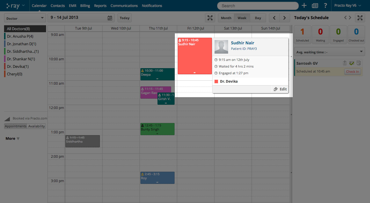 Change or Edit an Appointment Practo Help