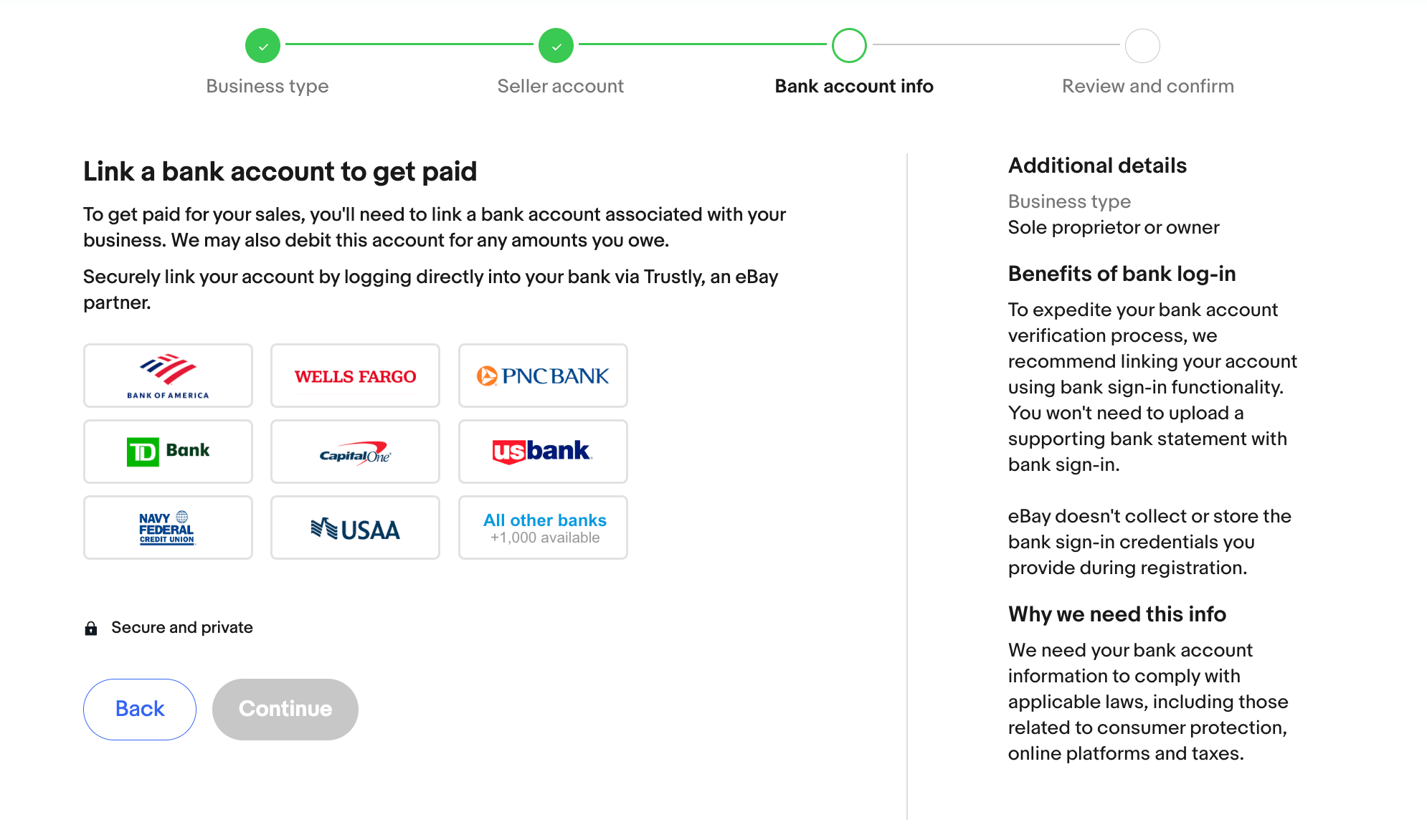 How do I set up an eBay US seller account? Printify
