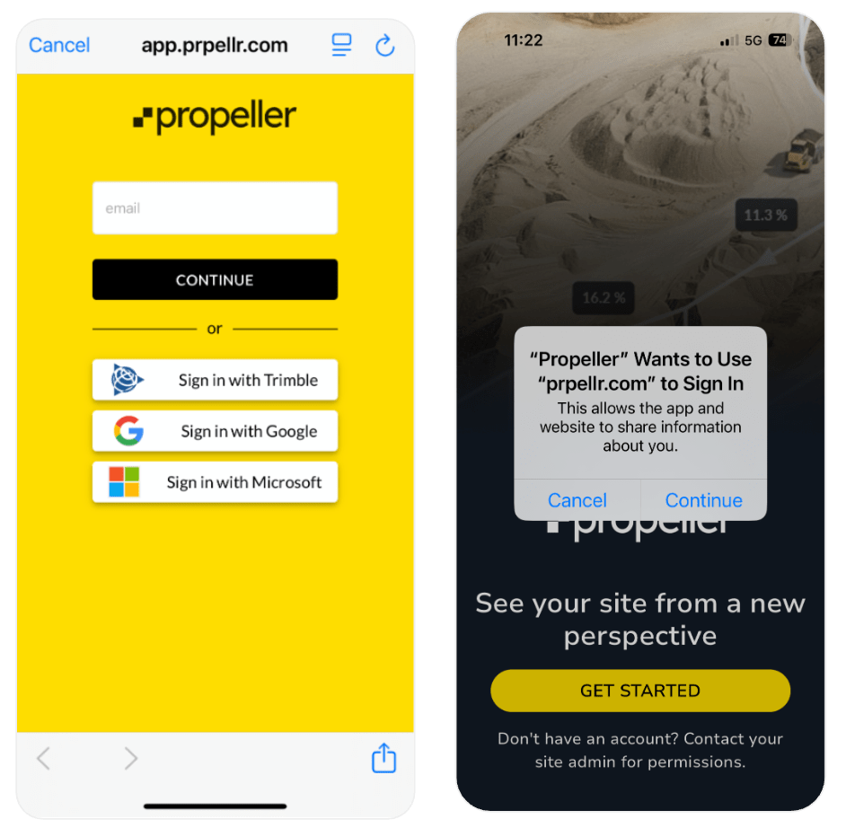 The Propeller Mobile App Propeller Aero