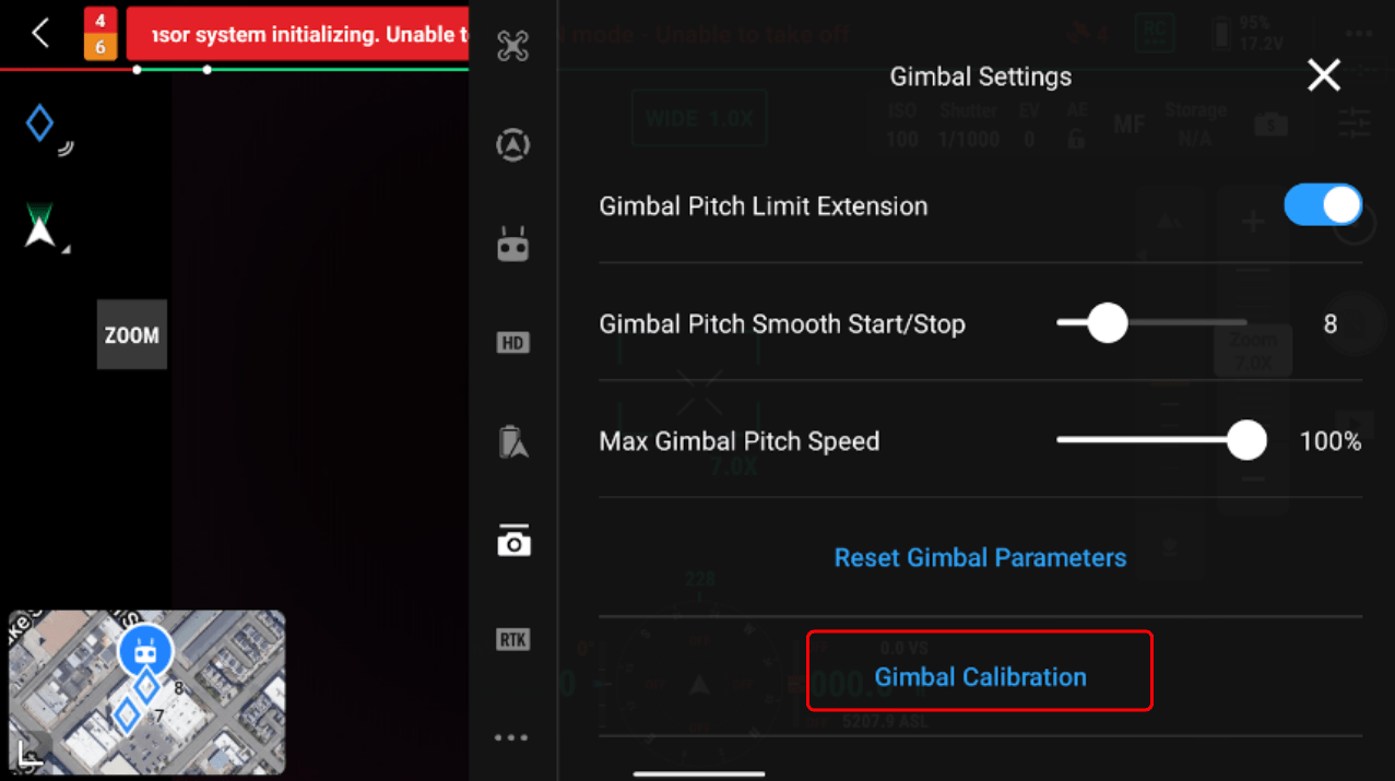 How to Calibrate the Gimbal in DJI Pilot 2 – Propeller Aero