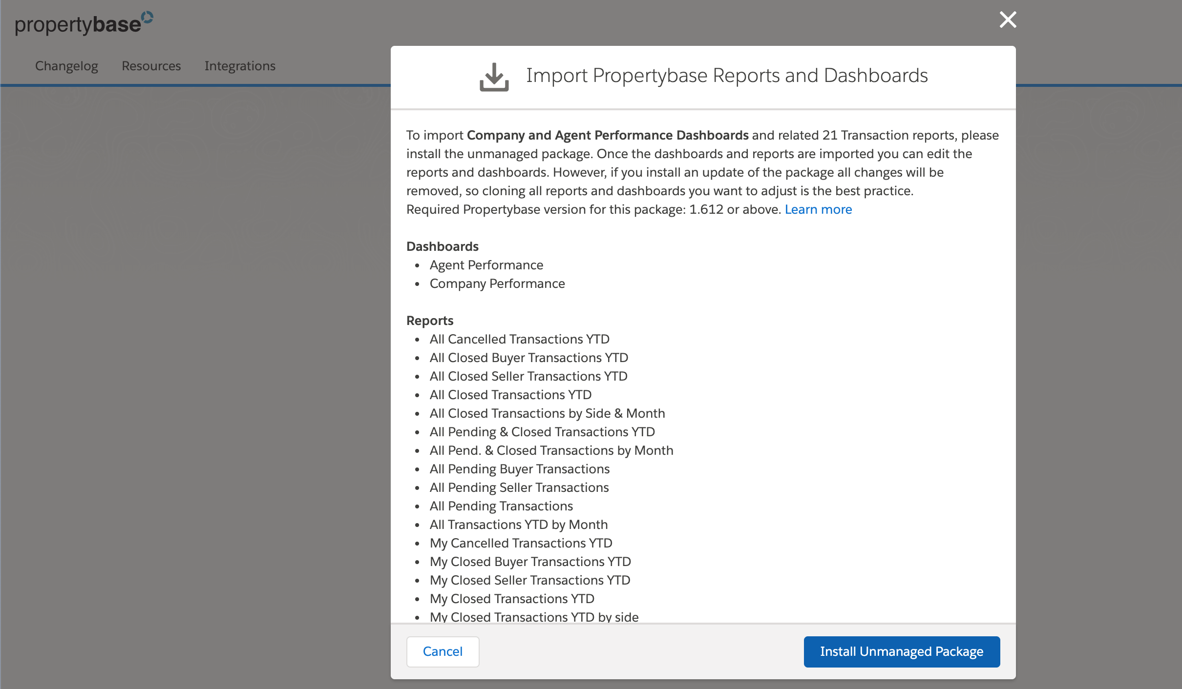 Propertybase Reports and Dashboards Package Propertybase Salesforce