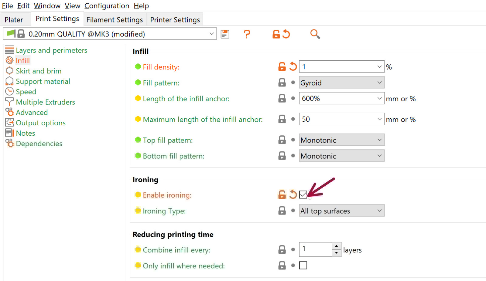 Prasowanie (ironing) Prusa Knowledge Base