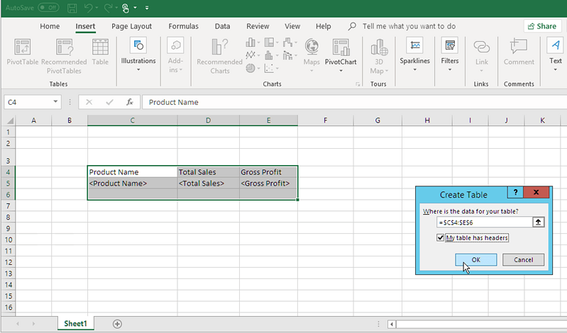 Creating Calculated Columns And Rows With Excel Formulas Qlik Nprinting