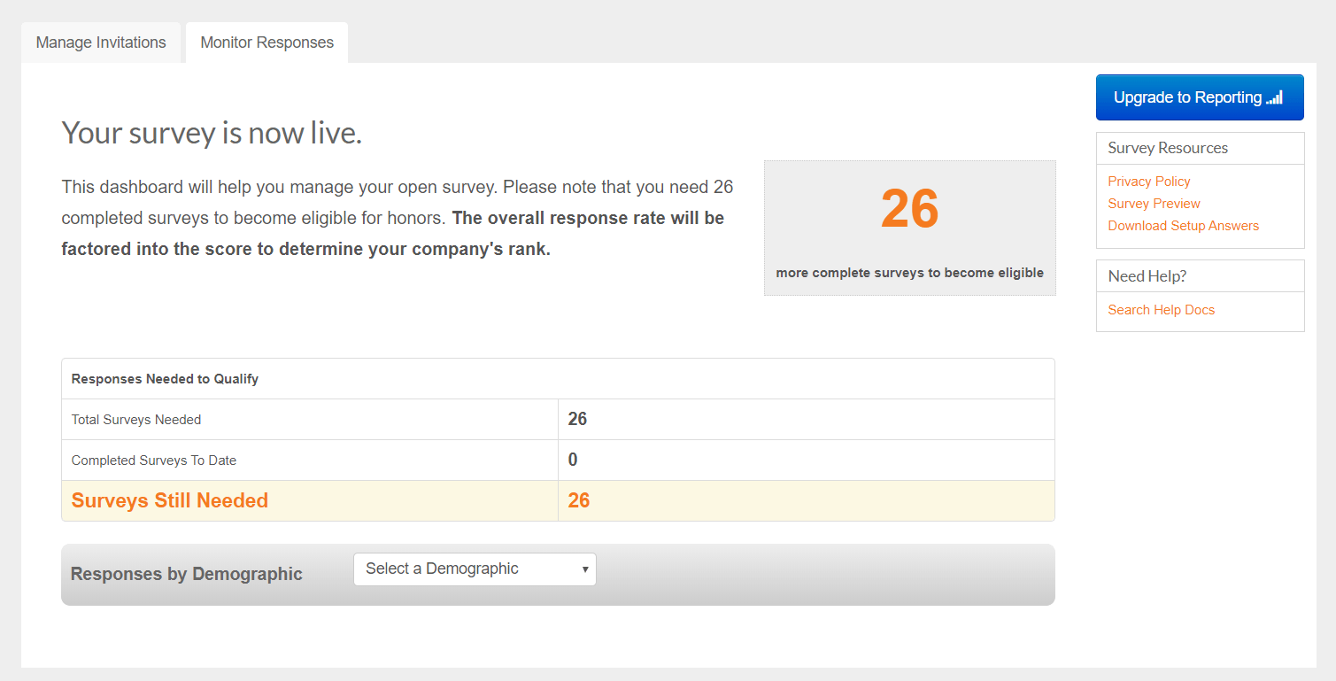 How to Set Up your Best Places to Work Survey