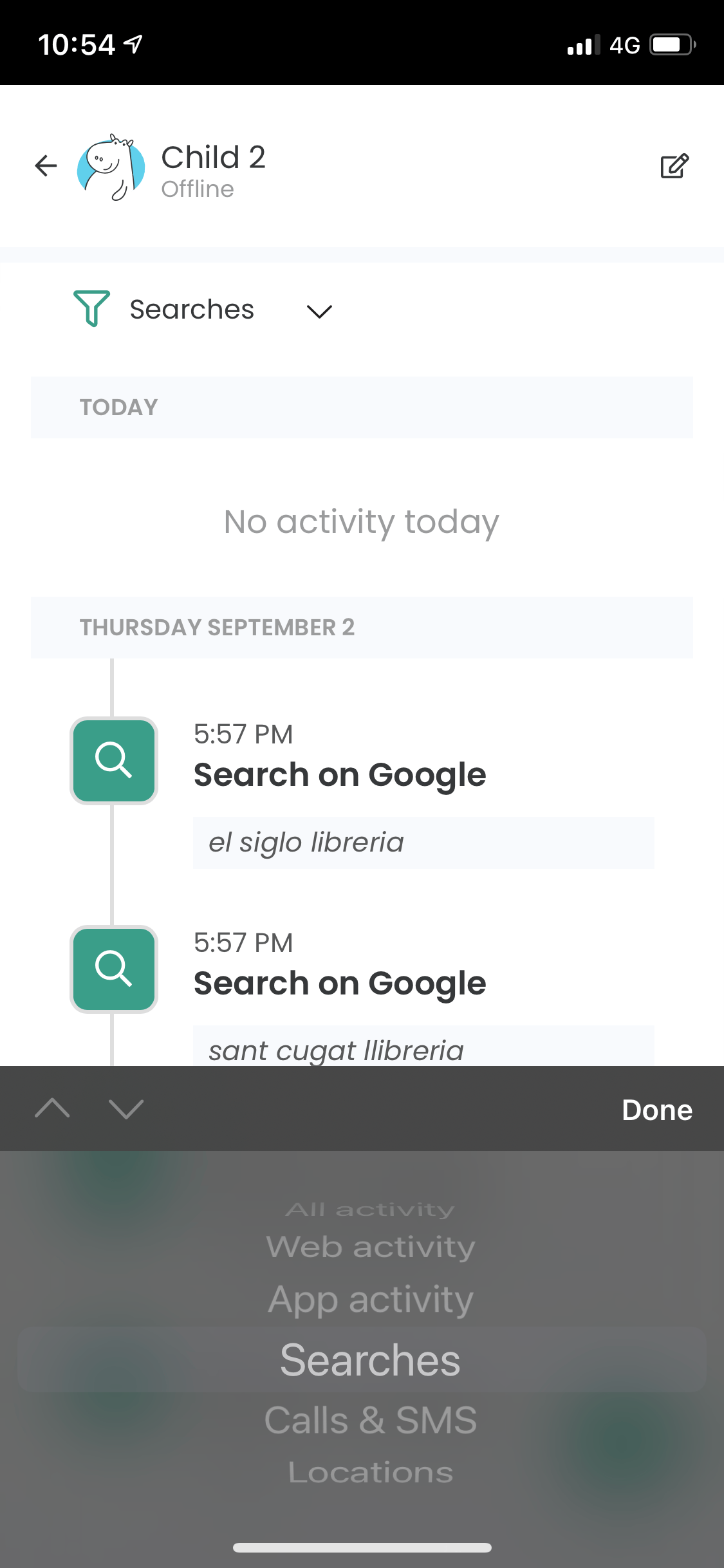How Qustodio monitors web searches Qustodio Help