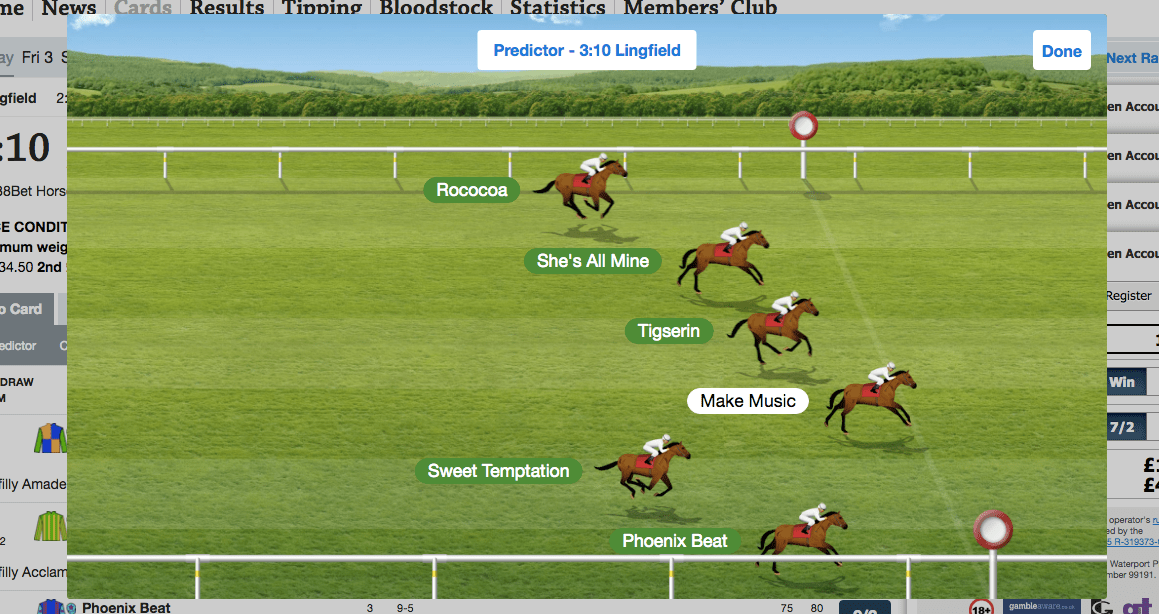 Predictor Racing Post