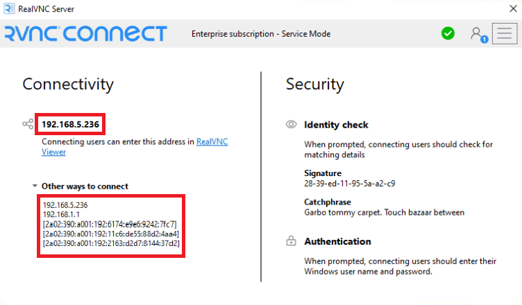 All About Direct Connections – RealVNC Help Center