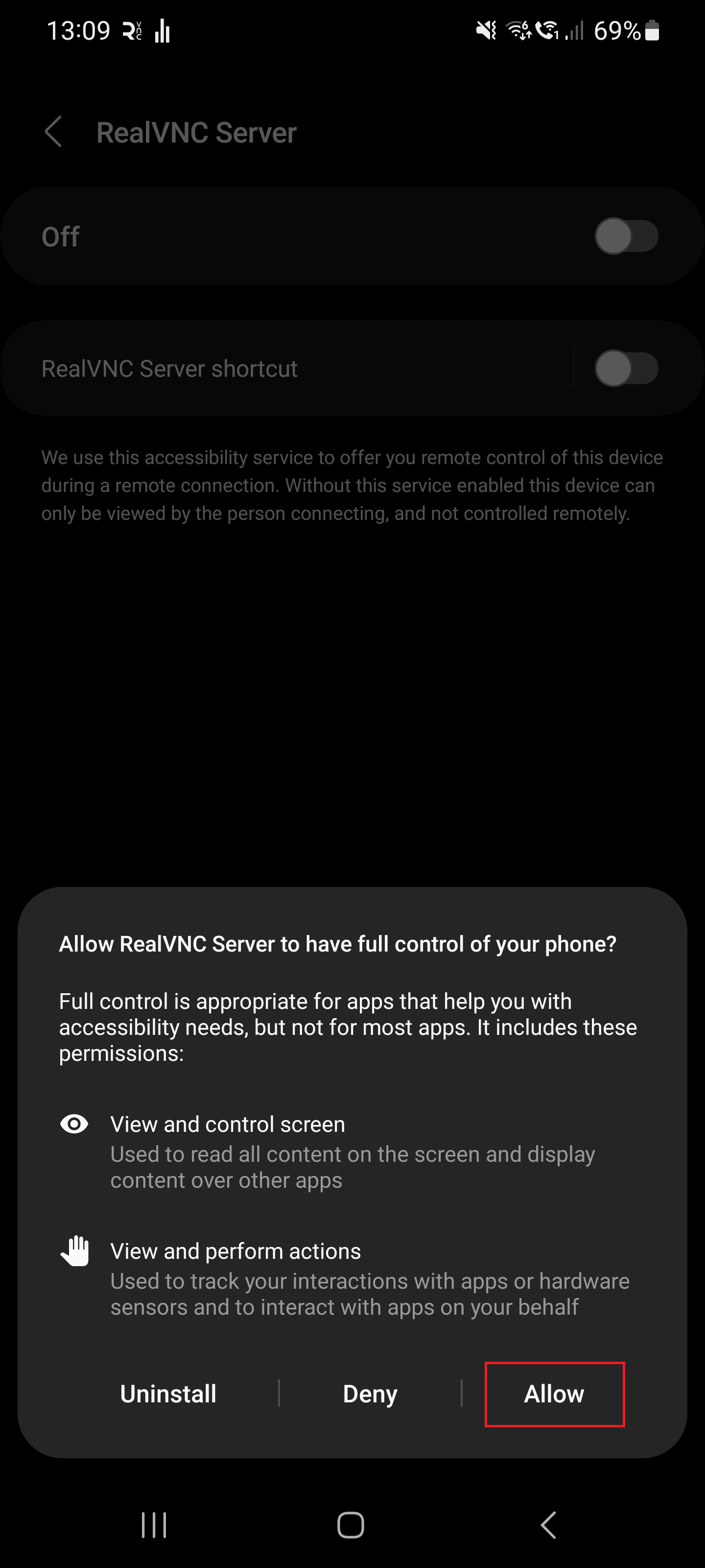How do I get started with RealVNC Connect on Android and iOS? RealVNC