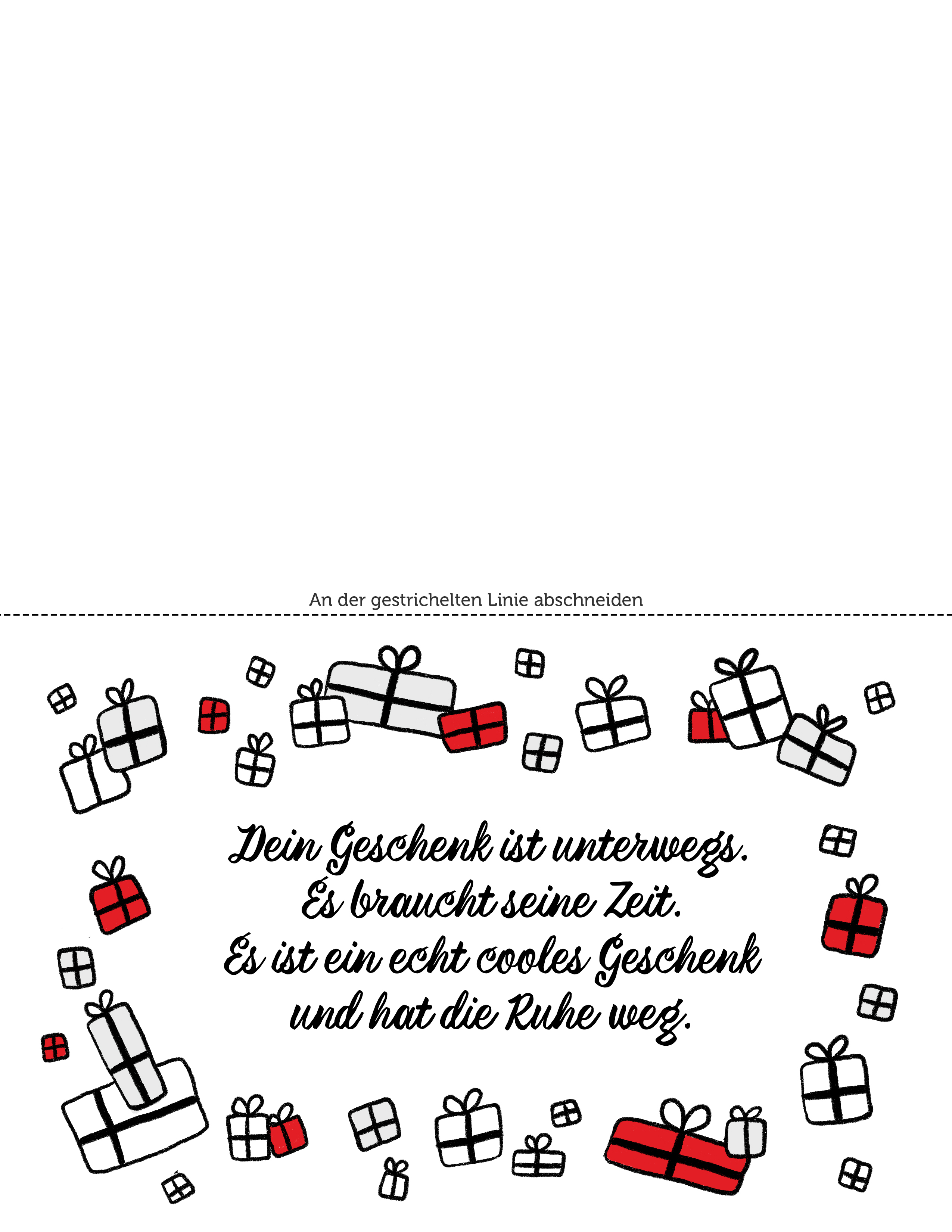 Meine Bestellung ist ein Geschenk und kommt zu spät an Redbubble
