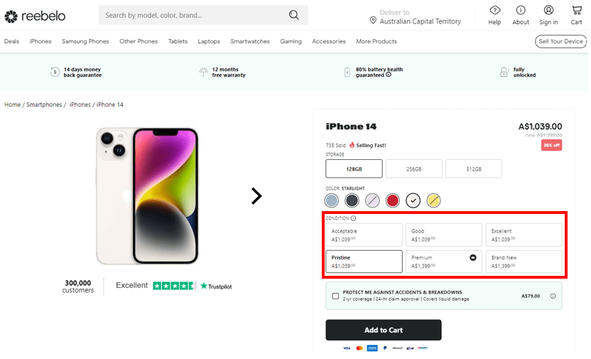 Device Conditions Definition Reebelo New Zealand