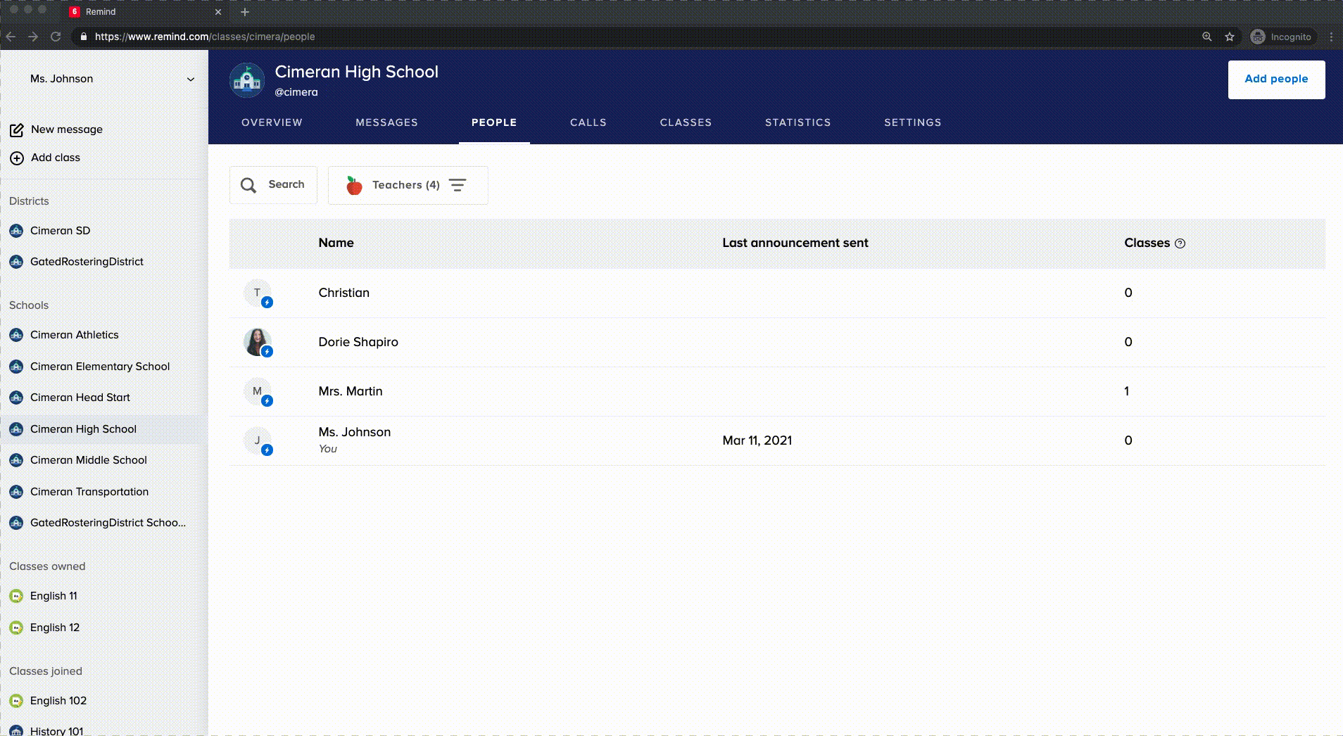 How can I remove people from my school? Help Center