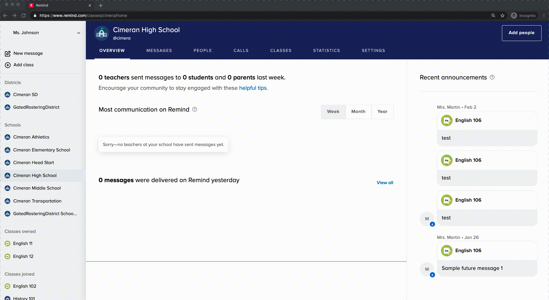 How can I remove people and classes from my school? Help Center