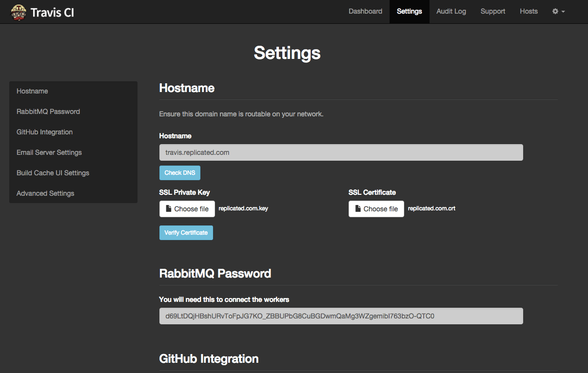 Using the Configuration Screen Packaging an application