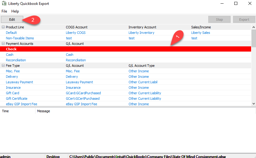 Exporting to Quickbooks Desktop Software Using The Quickbooks Link Overview
