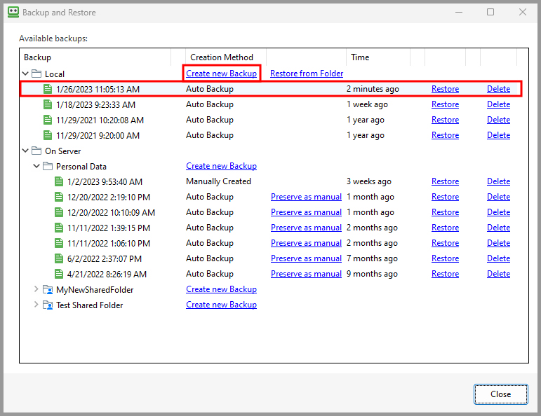 How can I make a backup of my RoboForm data? RoboForm Help Center