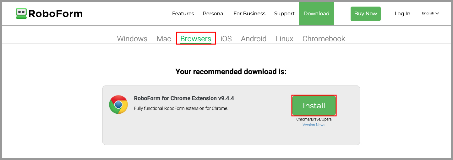 How to add the RoboForm extension to your browser(s) RoboForm