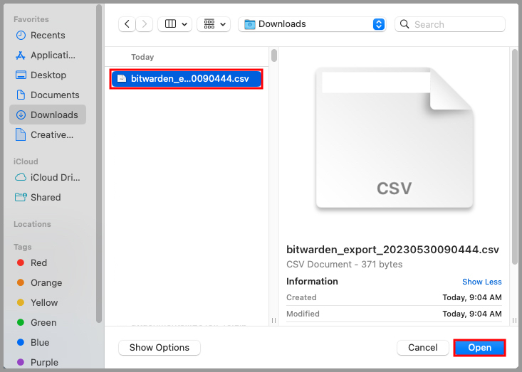 How to Import from Bitwarden RoboForm Help Center
