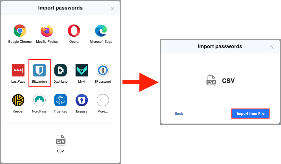 How to Import from a CSV RoboForm