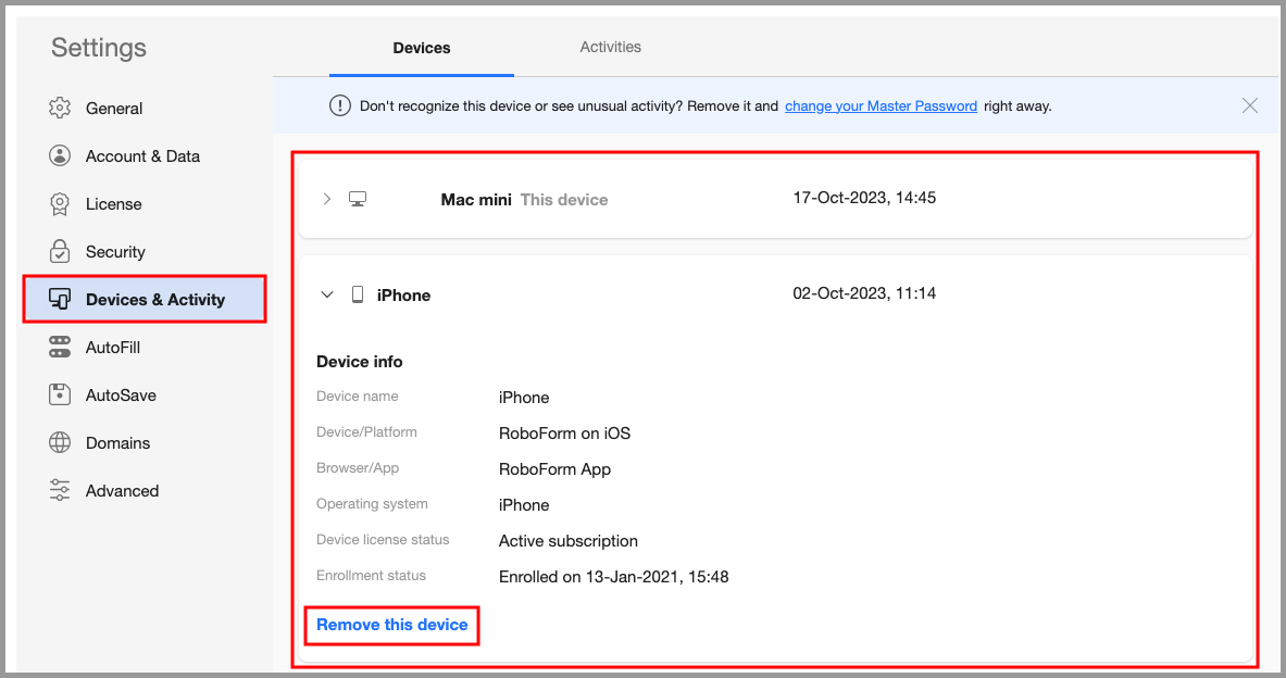 What to do if I think my account has been hacked? RoboForm Help Center
