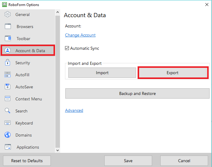 How to export your RoboForm logins into a CSV file RoboForm