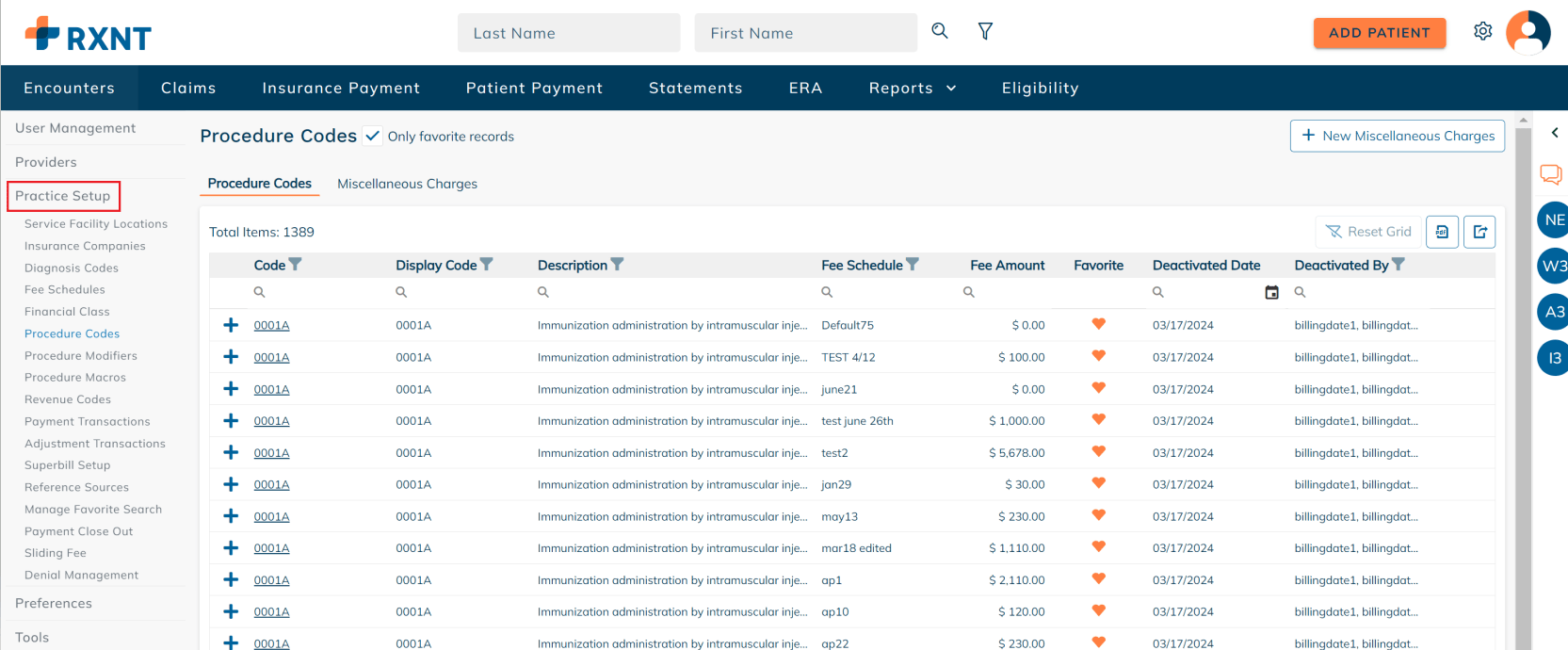 "Base Units" Field for Anesthesia Procedures RXNT Help Center