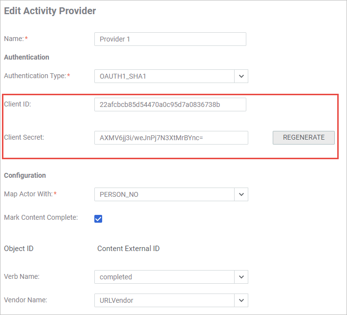Create a new xAPI activity provider