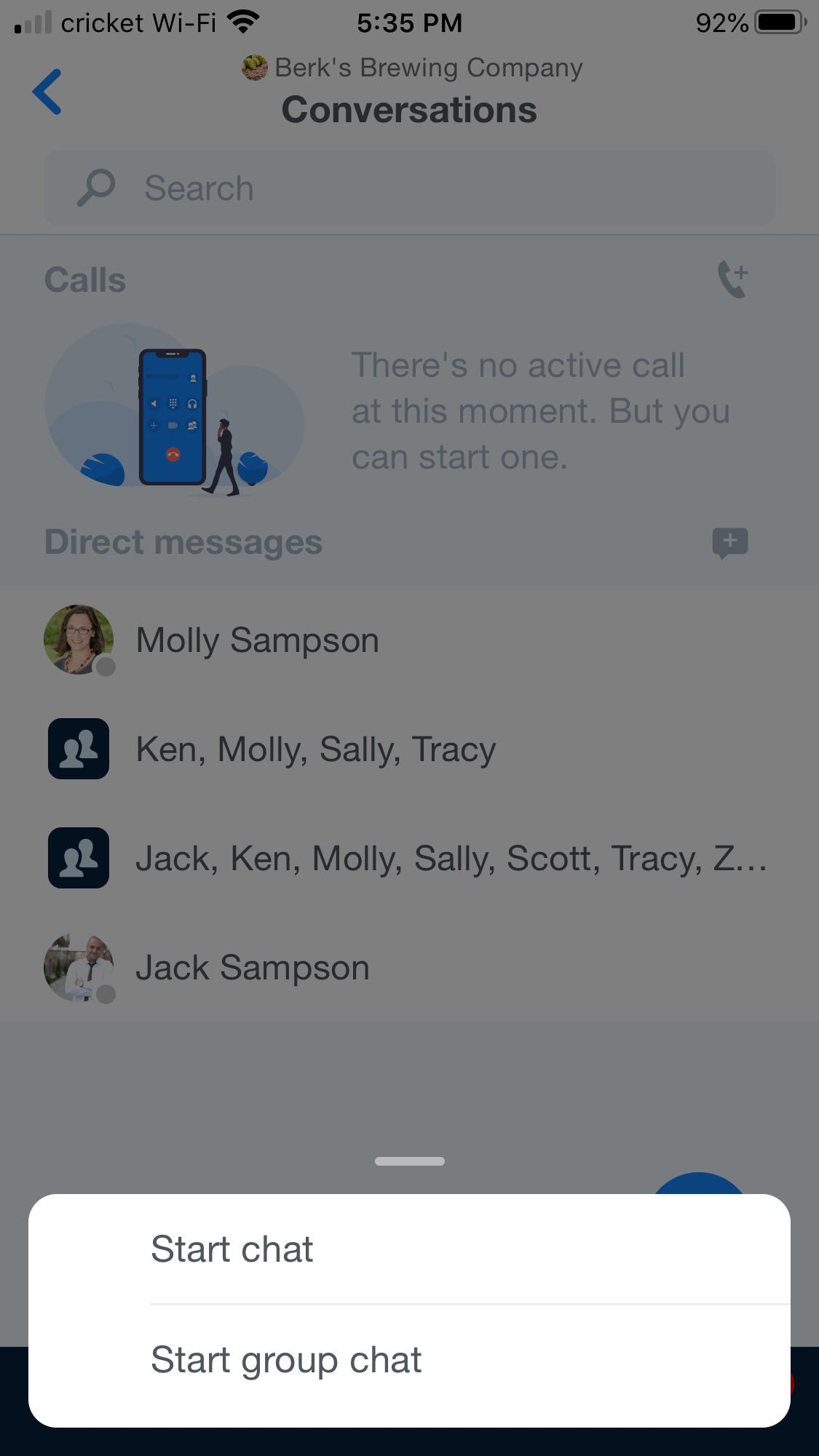 Create 11 or Group Chat Samepage Help Center
