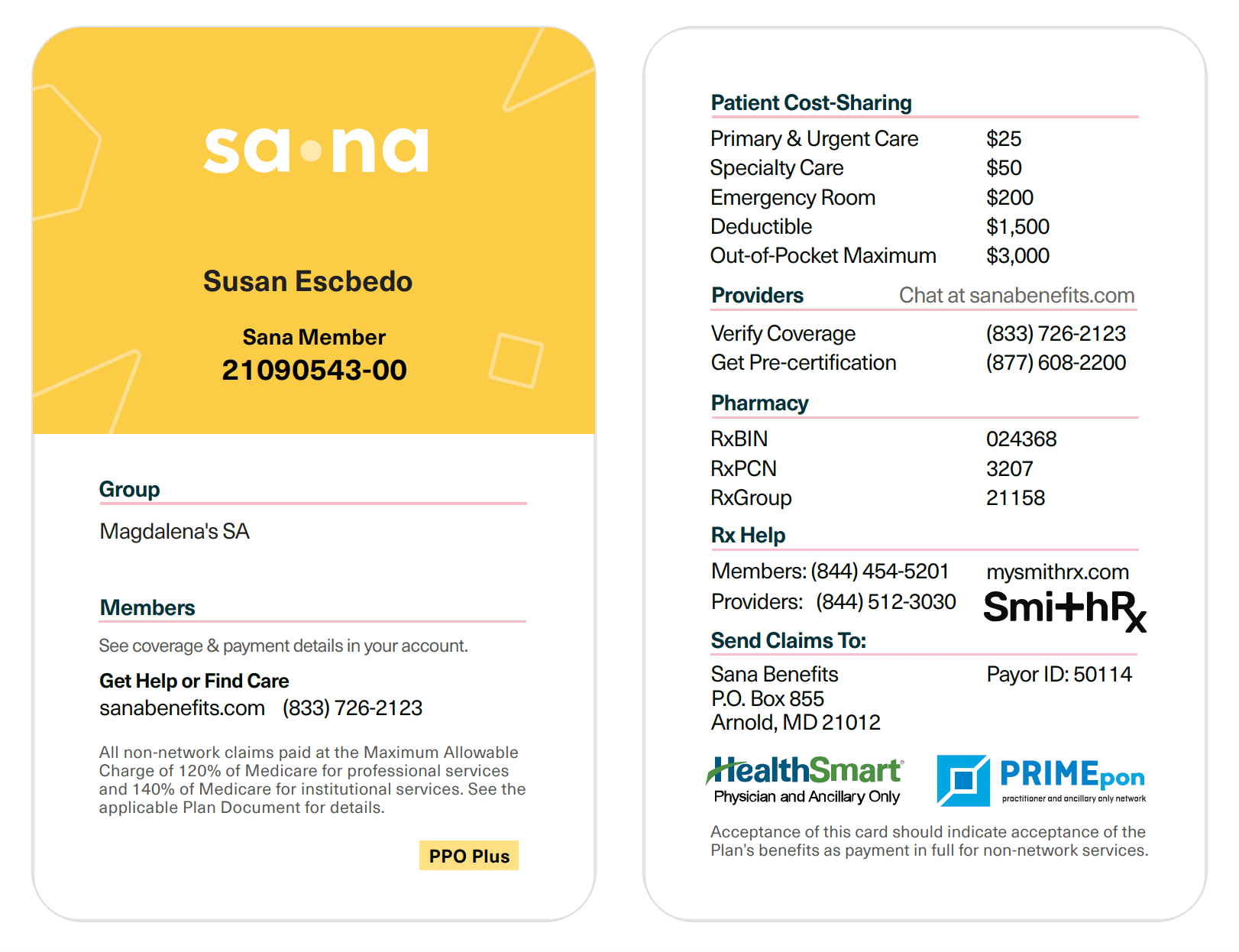 Check Eligibility & Verify Benefits Sana Benefits