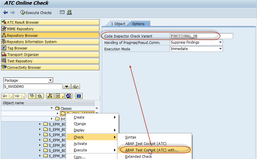 ABAP Test Cockpit and Code Inspector in Context of HANA Migration