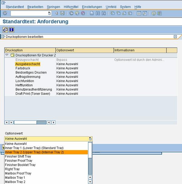 Printing with Print Options SAP Documentation