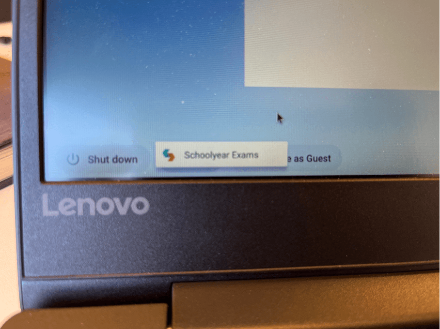Starting Schoolyear on a managed Chromebook Schoolyear help center