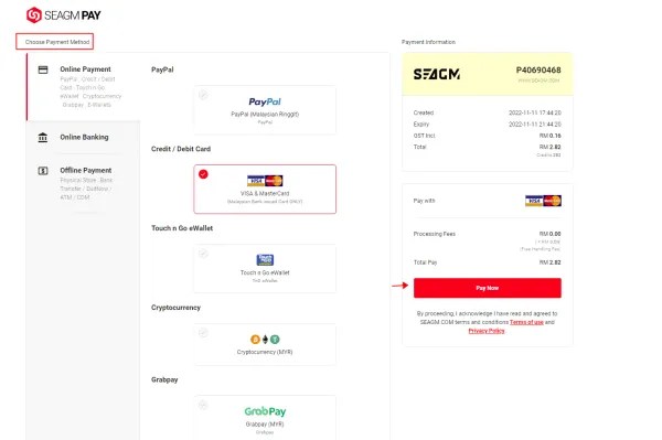 How to top up One Punch Man The Strongest (SEA) coupons in SEAGM