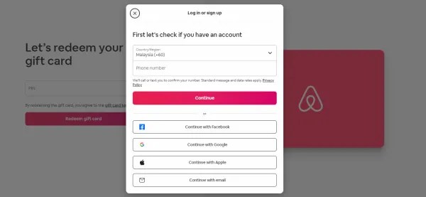 How to redeem Airbnb Gift Card purchased from SEAGM? SEAGM English
