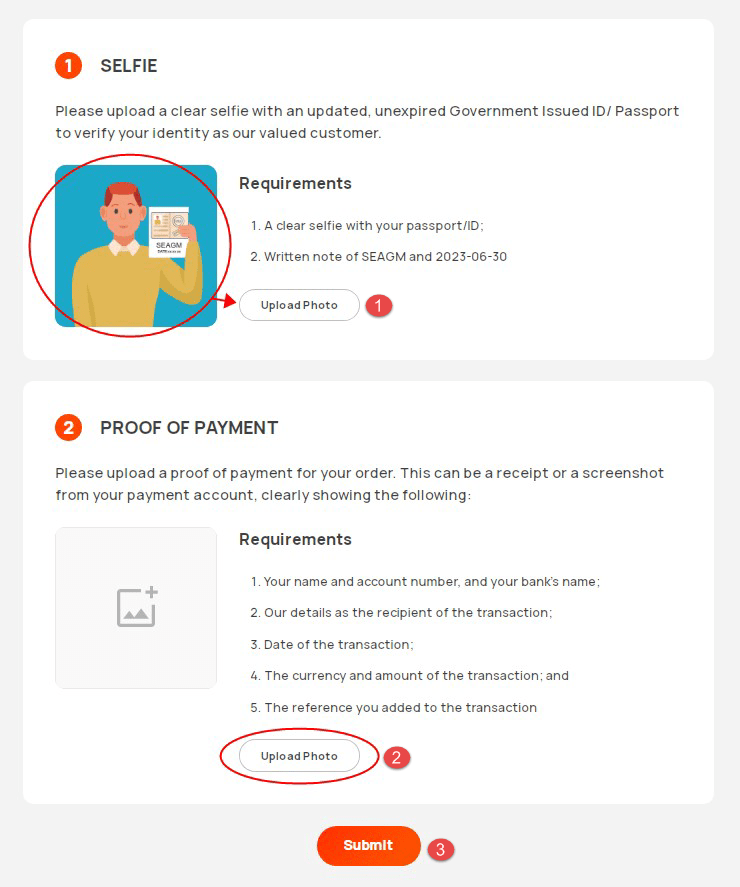 FAQs SEAGM Account Identity Verification. SEAGM English Article site